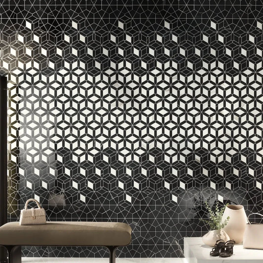 MONTAJUL PLACILOR DE MOZAIC DECORATIV