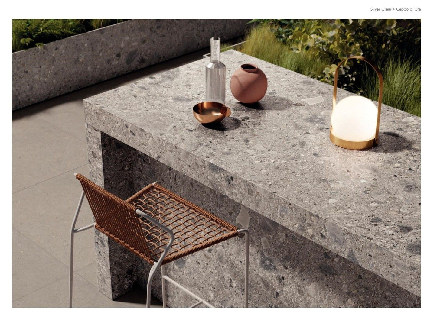 Gresie portelanata Ceppo di Gre Grey Mat 60x120 cm