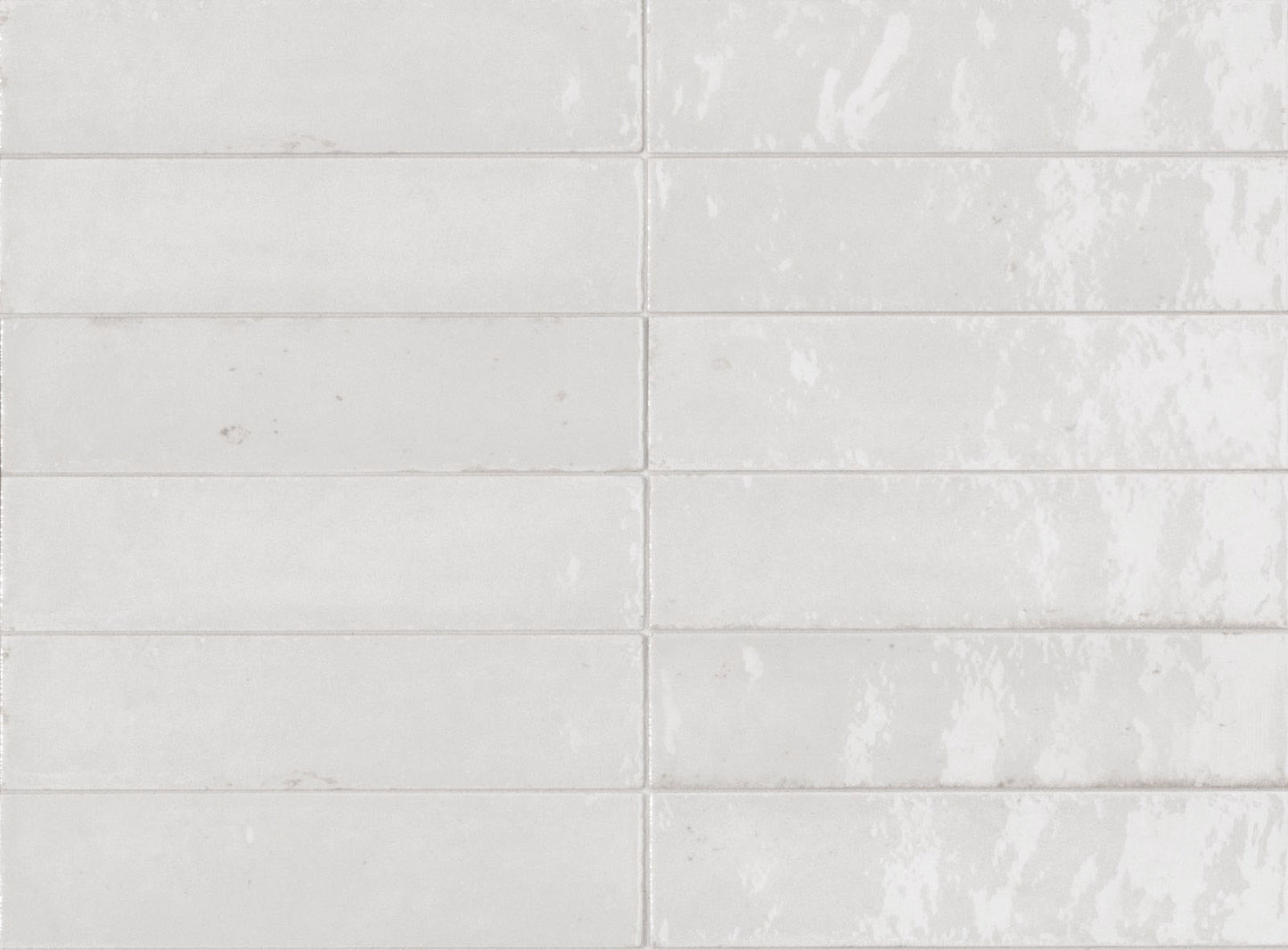 Faianta Marazzi Lume White 6x24 cm, ceramica portelanata