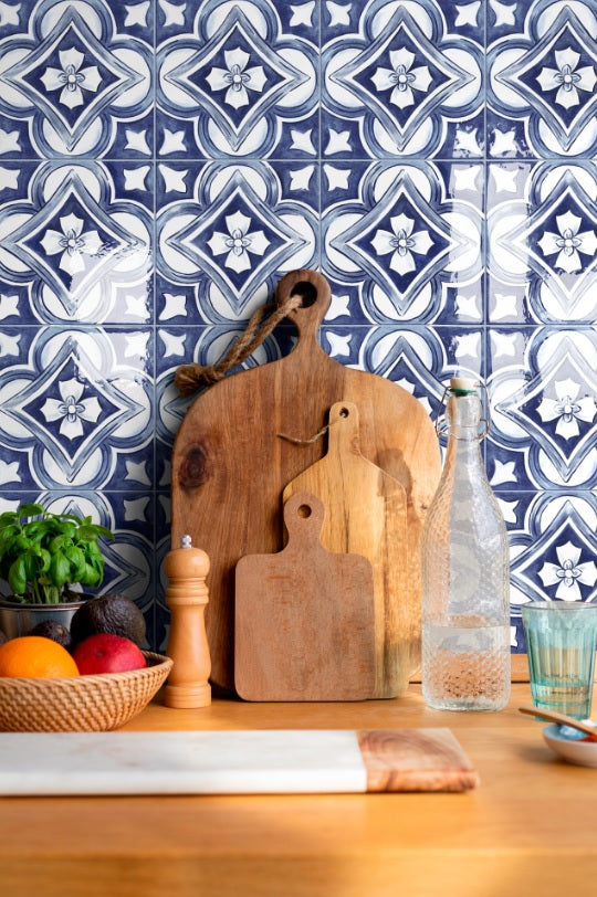 Gresie / Faianta Decoro Maiolica Tappeto 1 Glossy 20x20 cm