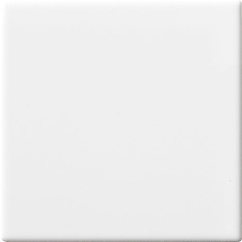Gresie/Faianta portelanata Bianco 10x10 cm, finisaj mat, productie Italia