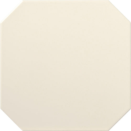 Gresie octogonala crem Cotone Ottagono 20x20cm + Taco Felce 5x5cm, portelanata, productie Italia