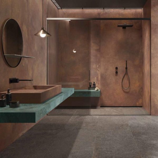 Lastra ceramica Caesar Alchemy Copper Matt 120x278 cm, 6 mm, productie Italia