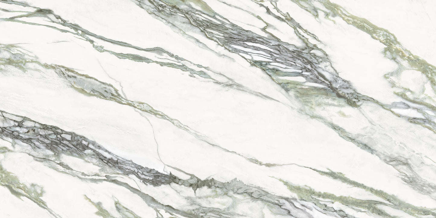 Gresie portelanata Calacatta Green Matt 60x120 cm