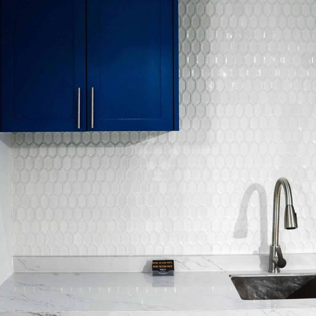 Mozaic Honeycomb White 25,9x25cm