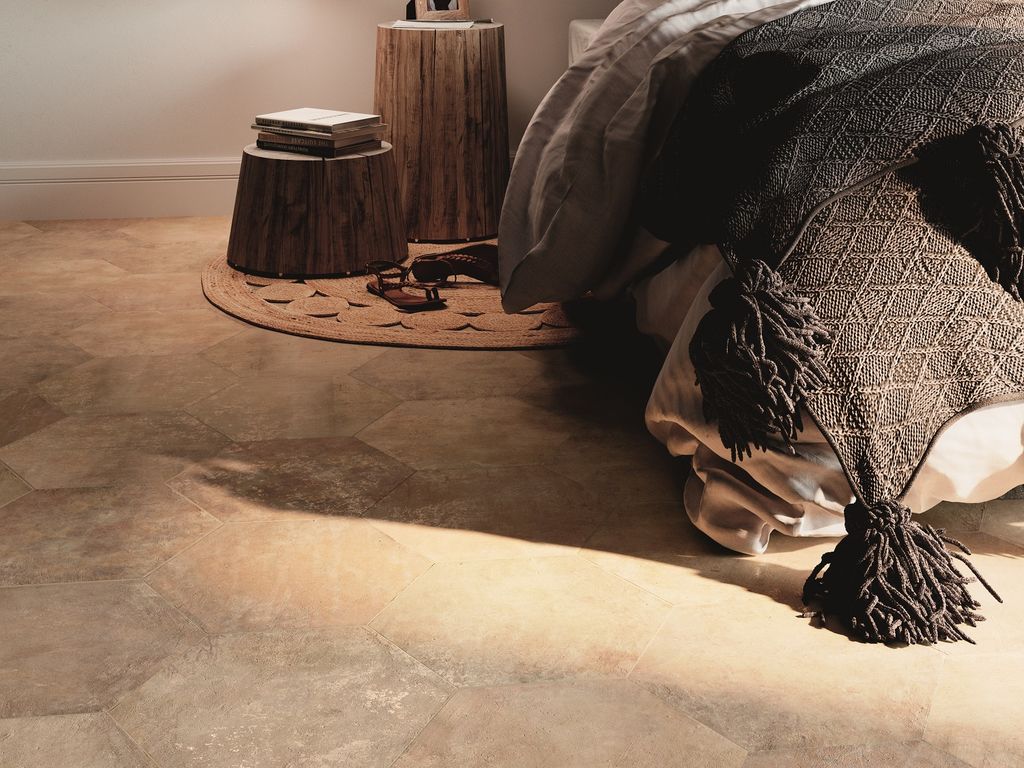 Faianta / Gresie Amazonia Cotto 32x36.8 cm Hex, ceramica portelanata