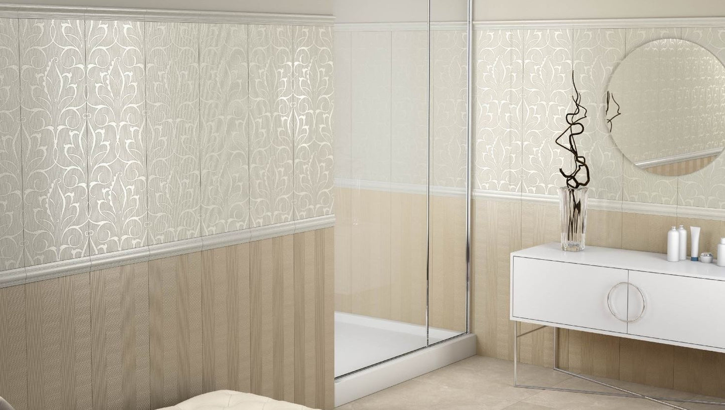 Faianta Royal Queen Ivory 29.5x90 cm