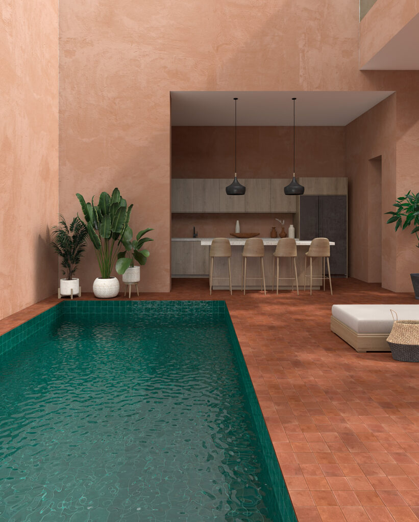 Faianta / Gresie Adobe Cotto Mate 10,2×10,2 cm