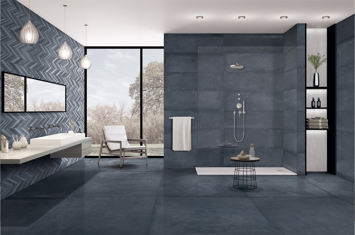 Faianta Cromat One Navy 25x75 cm, productie Spania