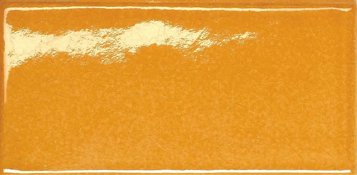Faianta Tonalite Krakle Caramel 7.5x15 cm, glazurata, Italia