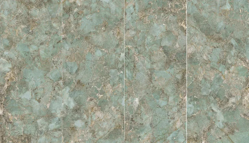 Lastra ceramica Caesar Anima Wonder Lagoon Lucios 120x278 cm, 6 mm, productie Italia