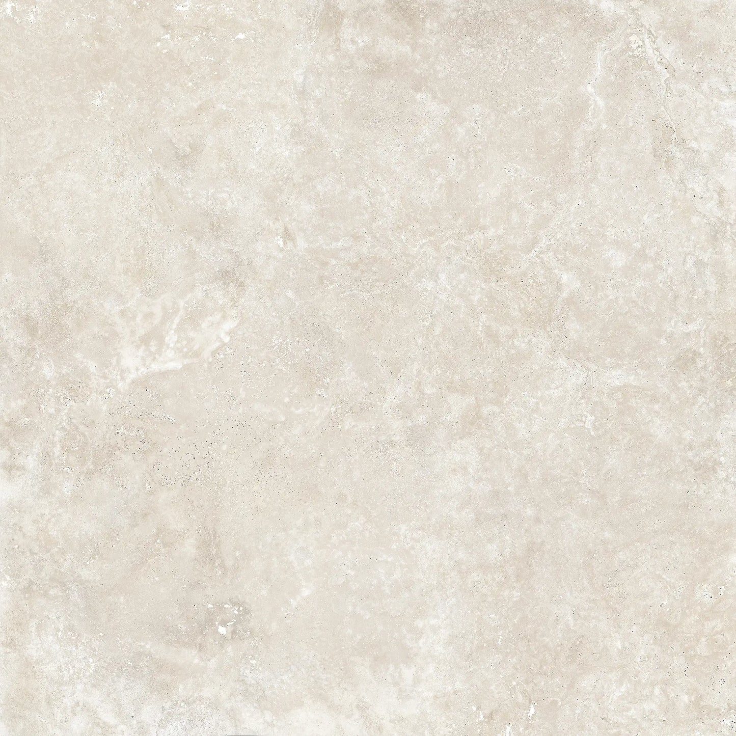 Gresie portelanata Realstone_Travertino Cross Bianco 75x75 cm, productie Italia