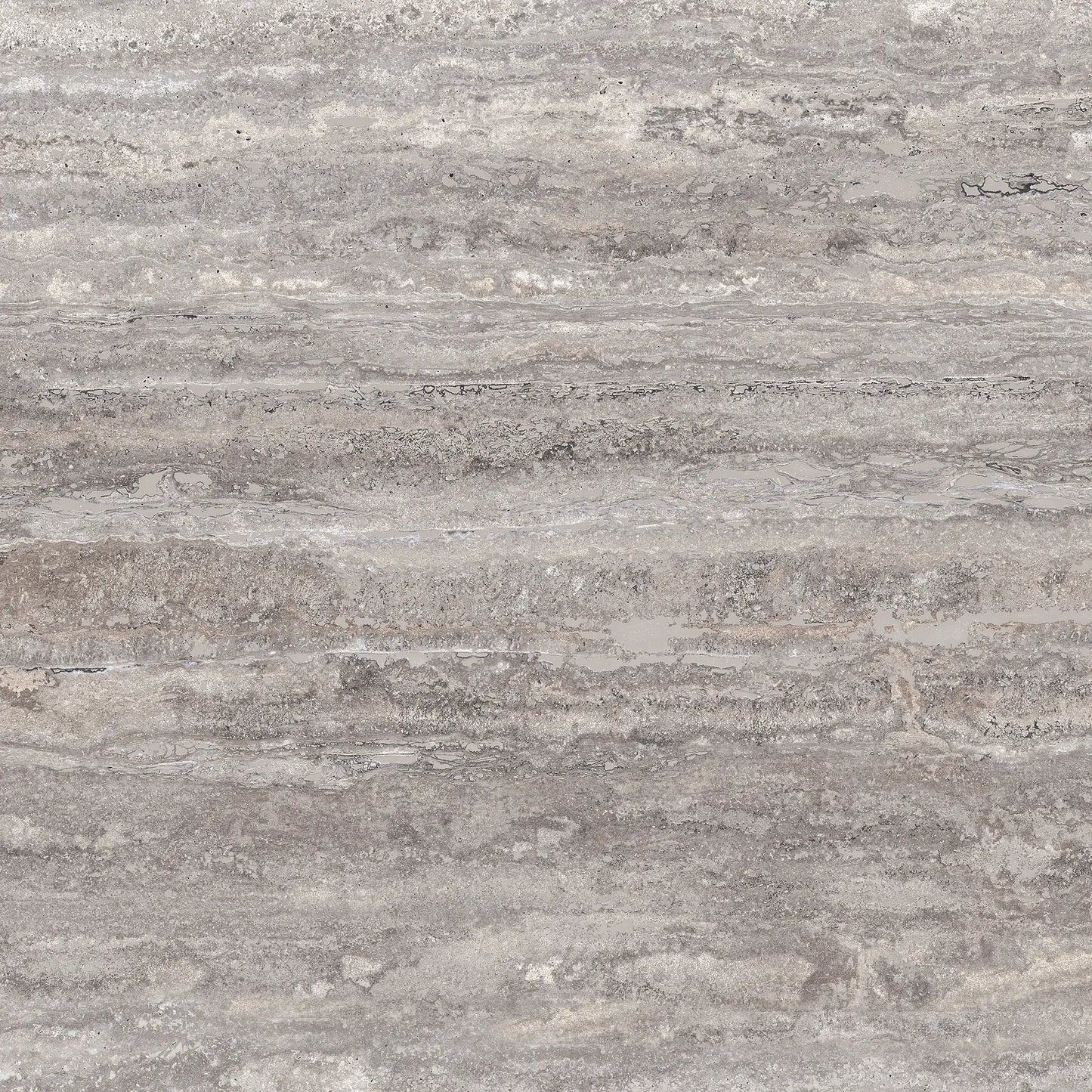 Gresie portelanata Realstone_Travertino Vein Titanio 60x60 cm, productie Italia