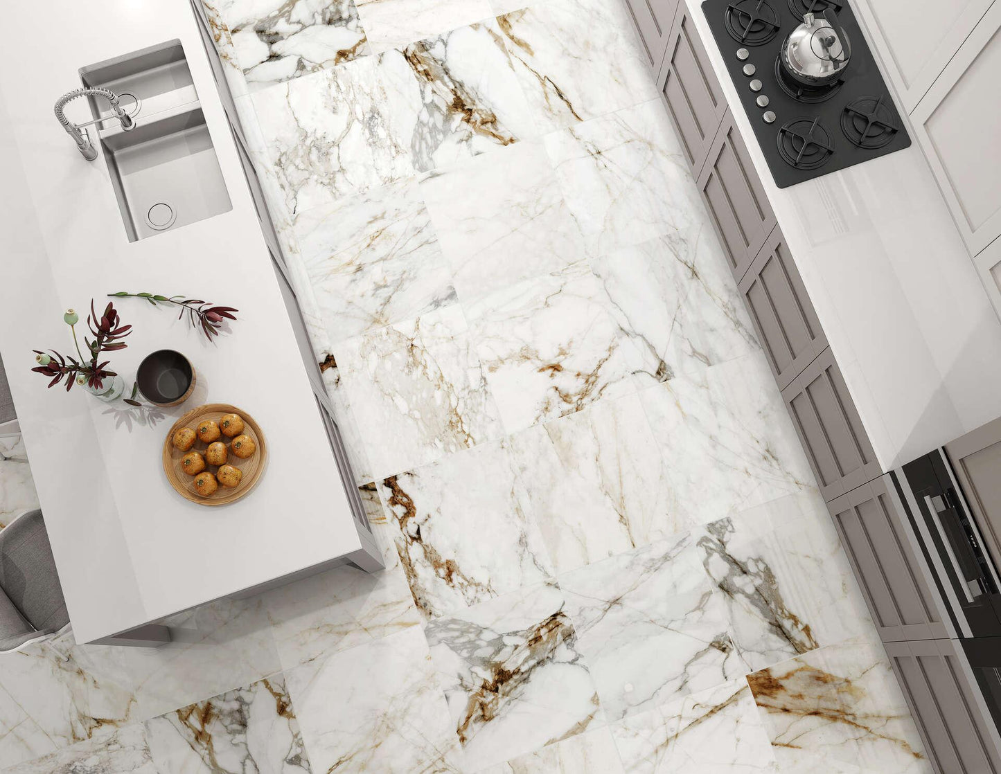 Gresie portelanata Barnaby (Lucios) 60x120 cm, rectificata, productie Spania