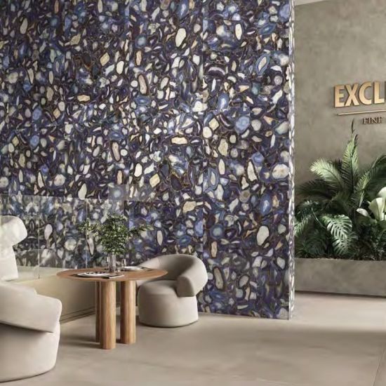 Lastra ceramica Caesar Anima Wonder Gems Lucios 120x278 cm, 6 mm, productie Italia