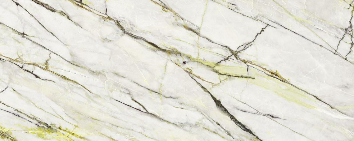 Calacatta Green 6mm, 120x300 cm, ceramica portelanata polished