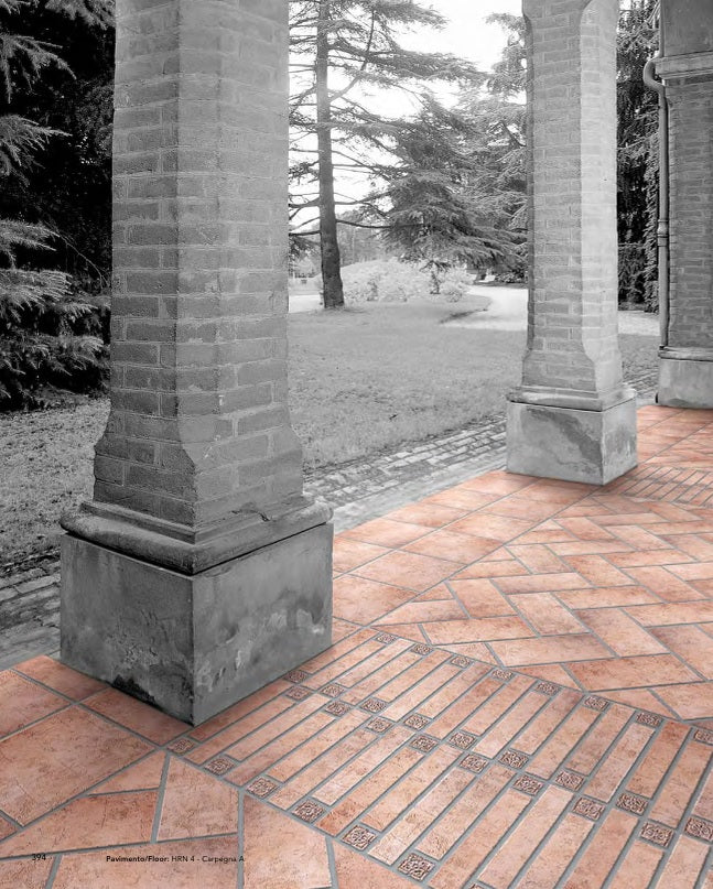 Decor gresie portelanata mix 4 modele Carpegna A 15x15 cm