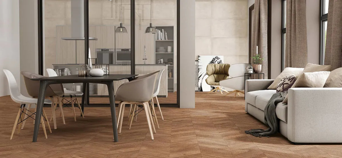 Gresie Chevron Natural 60x120 cm, productie Spania