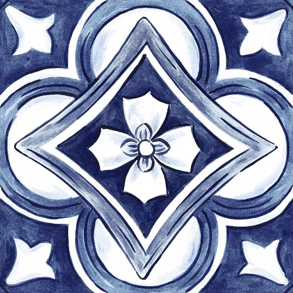 Gresie / Faianta Decoro Maiolica Tappeto 1 Glossy 20x20 cm