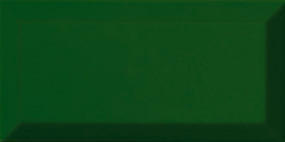 Faianta Bisel Verde Botella Brillo 7.5X15 cm, finisaj lucios, productie Spania