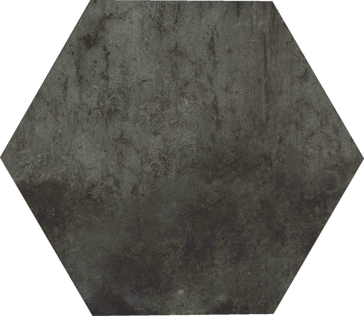 Faianta / Gresie Amazonia Black 32x36.8 cm Hex, ceramica portelanata