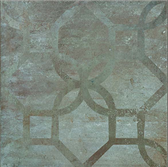 Faianta / Gresie Amazonia Ethnic Emerald 13.8x13.8 cm, ceramica portelanata