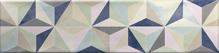 Faianta Ocean Decor Star Mix 7.5x30 cm, finisaj lucios