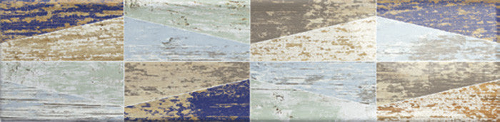 Faianta Ocean Decor Wood Mix 7.5x30 cm, finisaj lucios