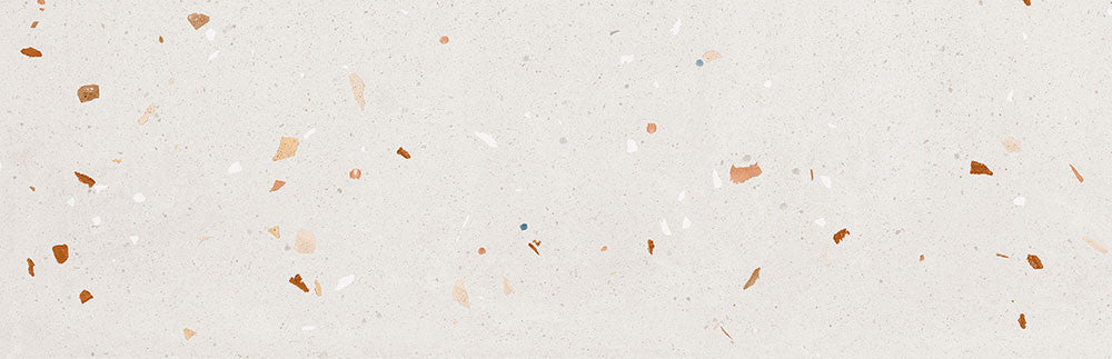 Faianta TOPPING - R Nuez, Rectificata, 32x99 cm, tip terrazzo rosu