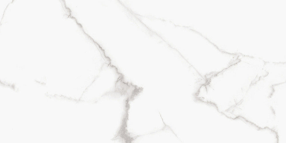 Gresie Bianco Carrara Polished (Lucios) 60x120 cm, rectificata, productie Spania