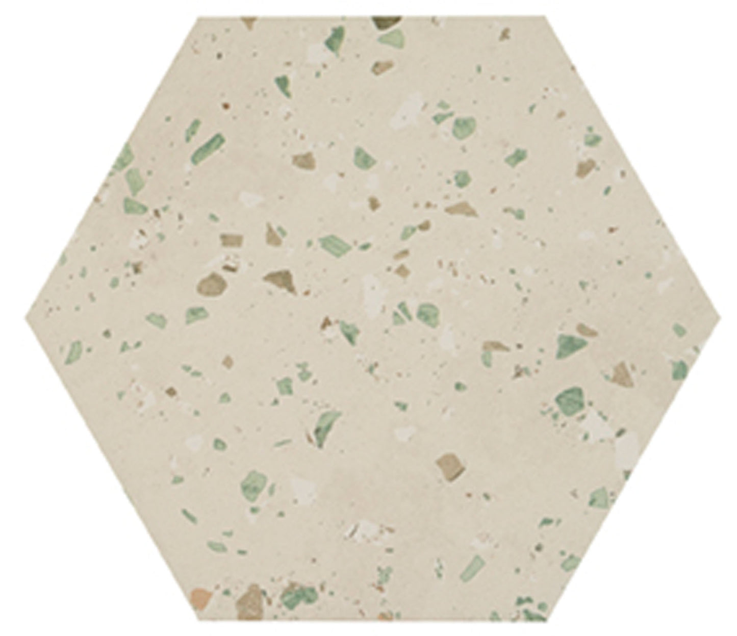 Gresie / Faianta South Green Natural Hex 25X29 cm, ceramica portelanata