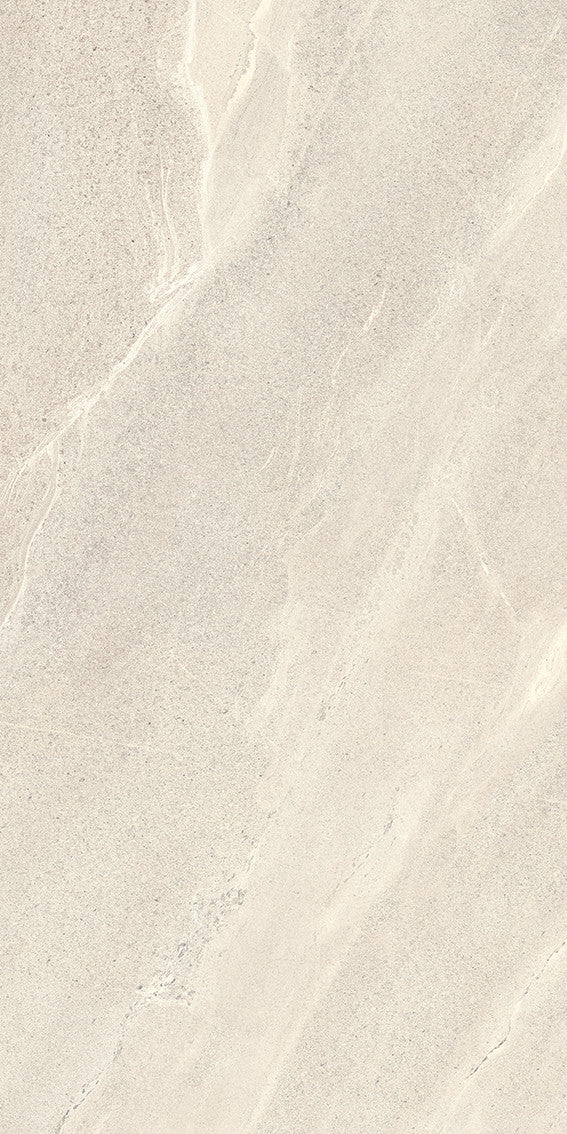 Gresie portelanata rectificata Life Bianco 40x80 cm, productie Italia