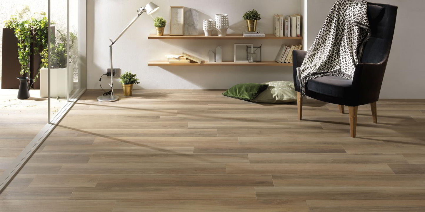 Gresie Tip Parchet Natural Appeal Blonde 19.7x120cm, Supergres Italia