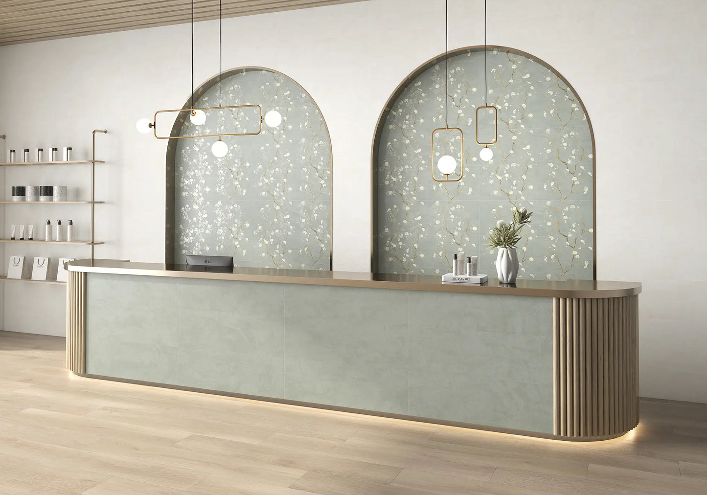 Faianta Enya White Matt 31.6x100 cm