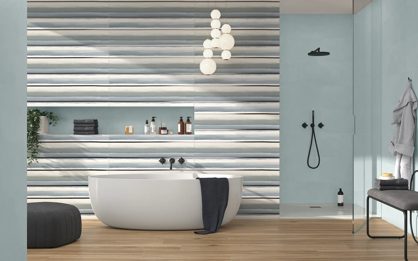 Faianta Impulse Turquoise 31.6x100 cm, Colorker