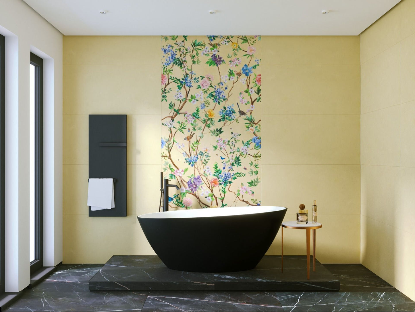 Gresie Nuances Luce 60x120 cm, finisaj mat