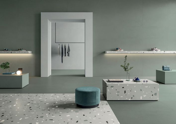 Gresie Nuances Salvia 60x120 cm, finisaj mat