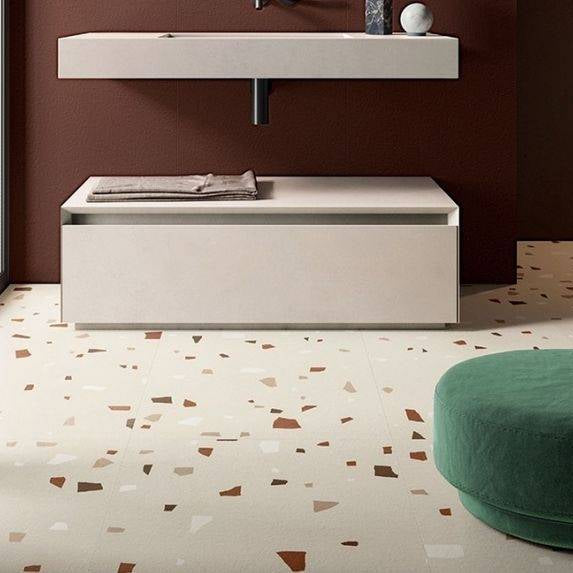 Gresie Nuances Avorio Coccio 80x80 cm, finisaj mat
