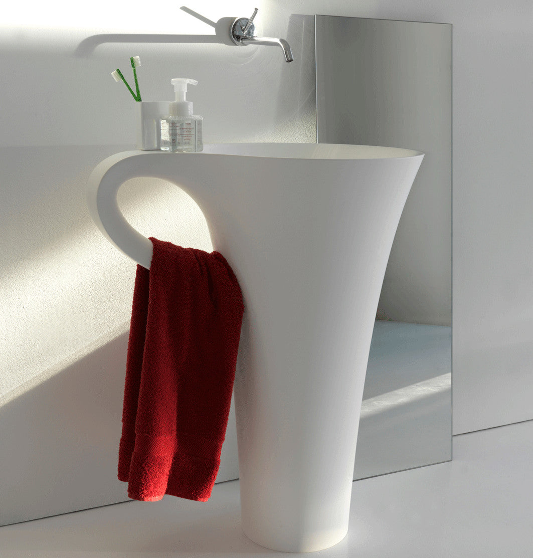Lavoar Freestanding CUP Alb, Artceram Italia