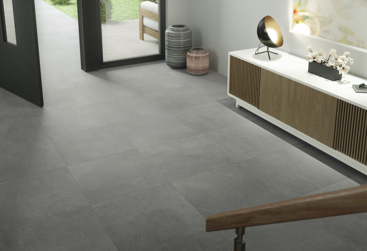 Gresie LOGAN Cenere 60x120 cm, ceramica portelanata, productie Spania