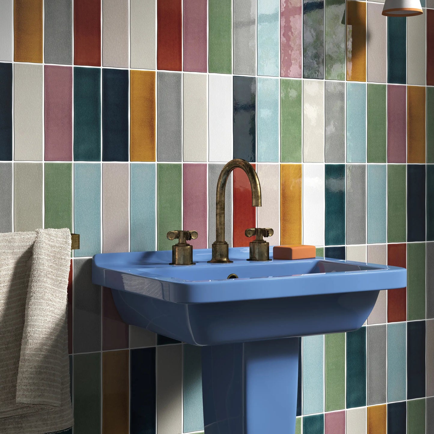 Faianta Boheme Sage Crackle 6.25x20 cm