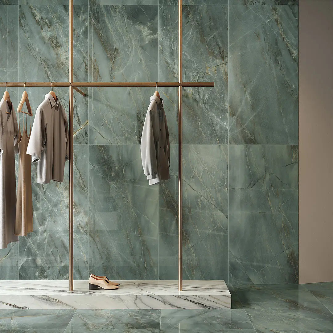 Gresie portelanata Serenade Marine Lucioasa 60x120 cm