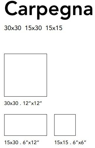 Gresie portelanata Carpegna Cotto 15x30 cm