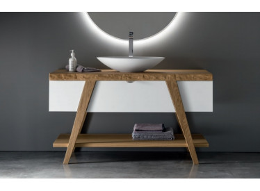 Mobilier baie lemn natural Fratino Italia  - Liv Art