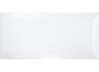 Faianta Spania  Bisel Blanco Brillo 7.5x15 METRO WHITE , Alba - Liv Art