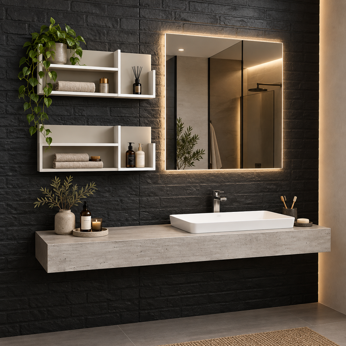 Mobilier baie Iotti Italia Relax 142x50.4 cm
