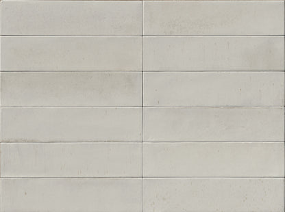 Faianta Marazzi Lume Off White 6x24 cm, ceramica portelanata
