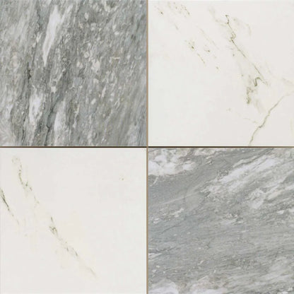 Gresie portelanata Chess Bardiglio 44x44 cm