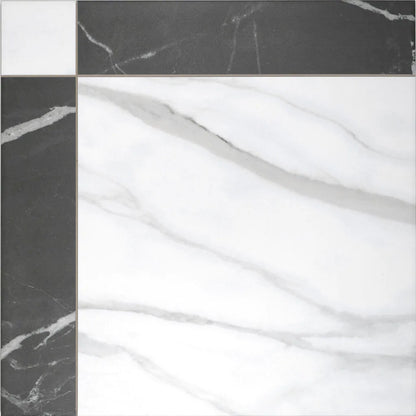 Gresie portelanata Grace Nero 44x44 cm