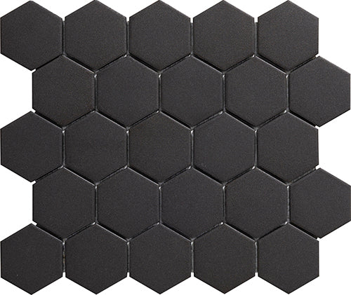 Mozaic CE.SI Hexagon 5x5 CARBONIO